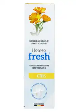 De Online Drogist Homeofresh Tandpasta Citrus aanbieding
