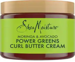 De Online Drogist Shea Moisture Moringa & Avocado Power Greens Curl Butter Cream aanbieding