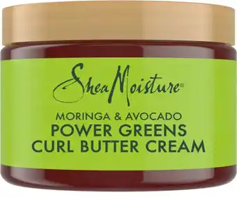De Online Drogist Shea Moisture Moringa & Avocado Power Greens Curl Butter Cream aanbieding