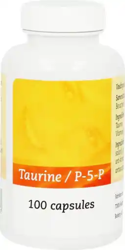 De Online Drogist Depyrrol Taurine / P-5-P Capsules aanbieding