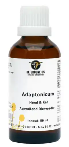 De Online Drogist De Groene Os Adoptonicum Hond & Kat Druppels aanbieding