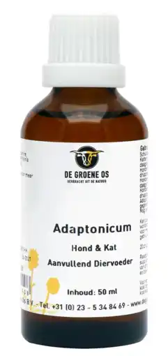 De Online Drogist De Groene Os Adoptonicum Hond & Kat Druppels aanbieding