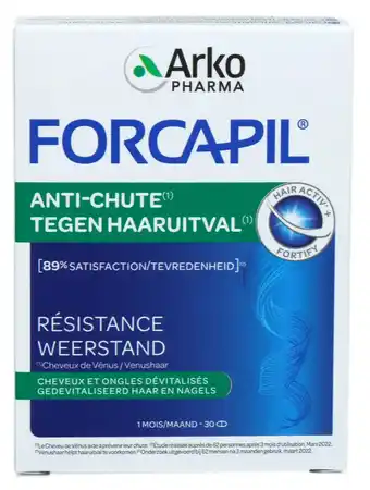 De Online Drogist Arkopharma Forcapil Haaruitval* Kuur Tabletten aanbieding