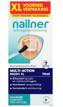 De Online Drogist Nailner Kalknagelkwastje Xl aanbieding