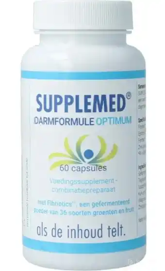 De Online Drogist Supplemed Darmformule Optimum Capsules aanbieding