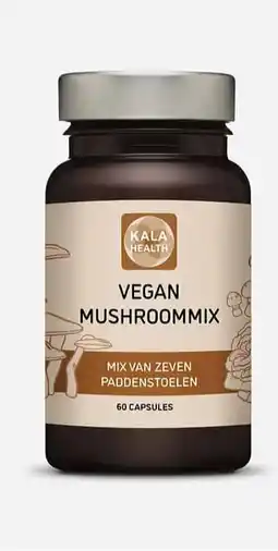 De Online Drogist Kala Health Vegan Mushroommix Capsules aanbieding