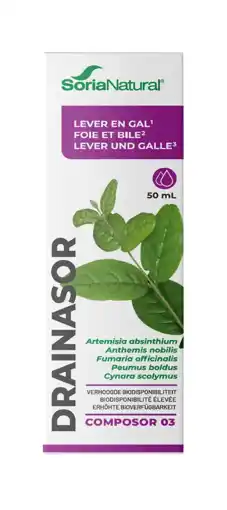 De Online Drogist Soria Natural Drainasor Composor Druppels aanbieding