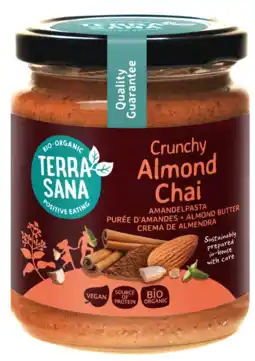 De Online Drogist Terrasana Crunchy Almond Chai Amandelpasta aanbieding