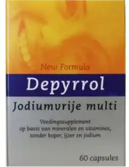 De Online Drogist Depyrrol Jodiumvrije Multi Capsules aanbieding
