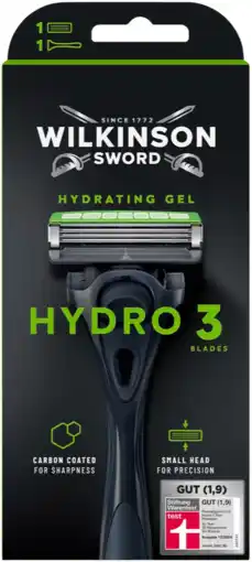 De Online Drogist Wilkinson Hydro 3 Scheerapparaat aanbieding