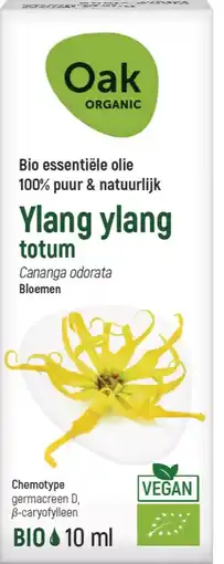 De Online Drogist Oak Organic Ylang Ylang Totum Olie aanbieding