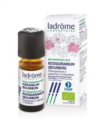 De Online Drogist Ladrôme Roosgeranium Olie Bio aanbieding