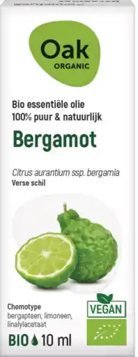 De Online Drogist Oak Organic Bergamot Olie aanbieding