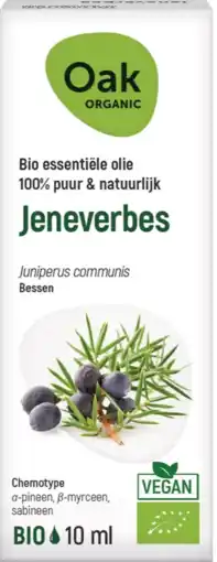 De Online Drogist Oak Organic Jeneverbes Olie aanbieding