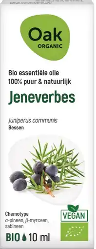 De Online Drogist Oak Organic Jeneverbes Olie aanbieding
