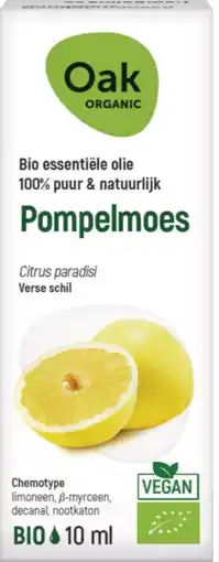 De Online Drogist Oak Organic Pompelmoes Olie aanbieding