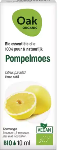 De Online Drogist Oak Organic Pompelmoes Olie aanbieding
