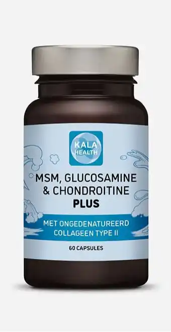 De Online Drogist Kala Health MSM, Glucosamine & Chondroïtine Plus Capsules aanbieding