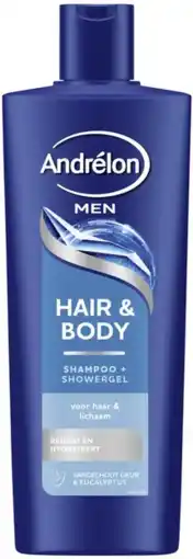 De Online Drogist Andrelon Shampoo Men Hair & Body aanbieding