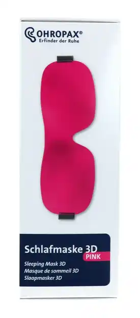 De Online Drogist Ohropax Slaapmasker 3D Roze aanbieding