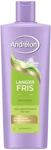 De Online Drogist Andrelon Shampoo Langer Fris aanbieding