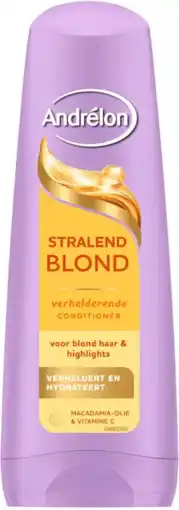 De Online Drogist Andrelon Conditioner Stralend Blond Verhelderend aanbieding