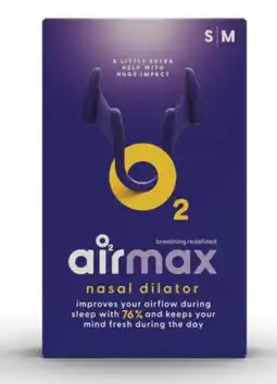 De Online Drogist Airmax Anti Snurkers Neusspreider Small/Medium aanbieding