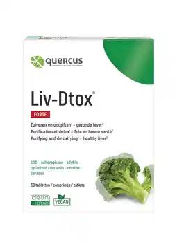 De Online Drogist Quercus Liv-Dtox Tabletten aanbieding