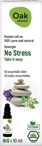 De Online Drogist Oak Organic Pocket Roll-on No Stress aanbieding