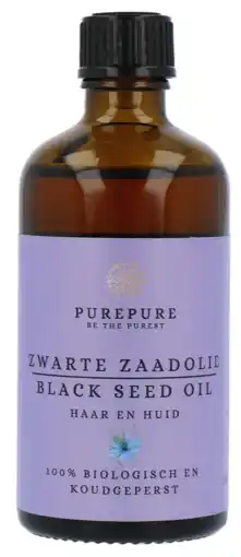De Online Drogist PurePure Zwarte Zaadolie aanbieding