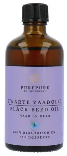De Online Drogist PurePure Zwarte Zaadolie aanbieding