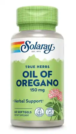 De Online Drogist Solaray Oil Of Oregano Capsules aanbieding
