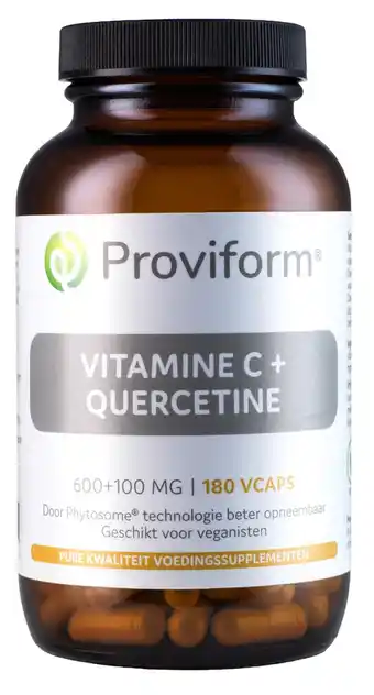 De Online Drogist Proviform Vitamine C + Quercetine Capsules aanbieding