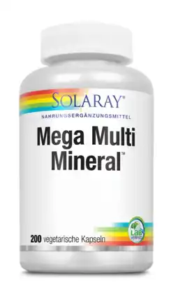 De Online Drogist Solaray Mega Multi Mineral Capsules aanbieding