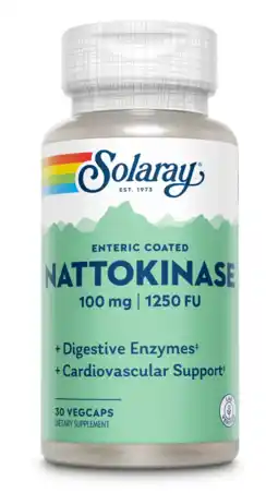 De Online Drogist Solaray Nattokinase 100mg Capsules aanbieding