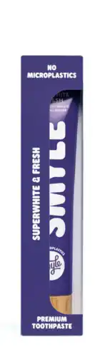 De Online Drogist Smyle Tandpasta Super White & Fresh aanbieding