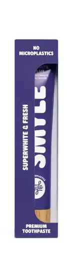 De Online Drogist Smyle Tandpasta Super White & Fresh aanbieding