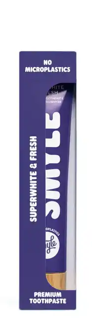 De Online Drogist Smyle Tandpasta Super White & Fresh aanbieding