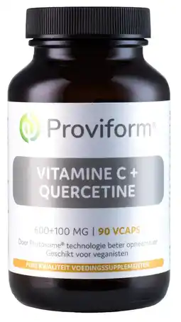 De Online Drogist Proviform Vitamine C + Quercetine Capsules aanbieding