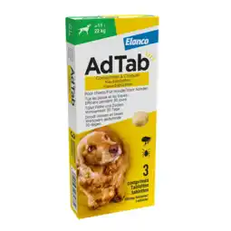 De Online Drogist Advantage AdTab Anti Vlo & Teek Kauwtabletten aanbieding