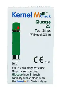 De Online Drogist MultiCheck Glucose Teststrips aanbieding