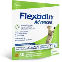De Online Drogist Flexadin Advanced Kauwbrokjes Kat aanbieding
