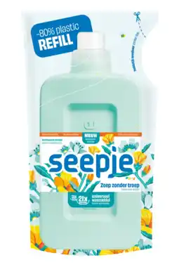 De Online Drogist Seepje Universeel Wasmiddel Navulling Verfrissende Jasmijn aanbieding