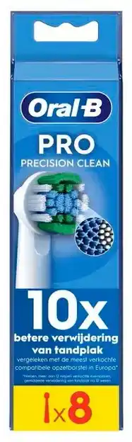 De Online Drogist Oral-B Pro Precision Clean Opzetborstels aanbieding