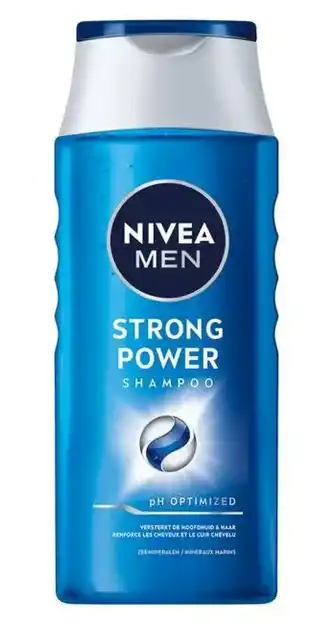 De Online Drogist Nivea Men Shampoo Strong Power aanbieding