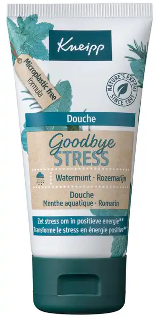 De Online Drogist Kneipp Douche Goodbye Stress Watermunt Rozemarijn Mini aanbieding