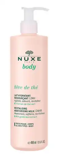 De Online Drogist Nuxe Paris Body Rêve de thé Revitalizing Moisturising Milk 24HR aanbieding