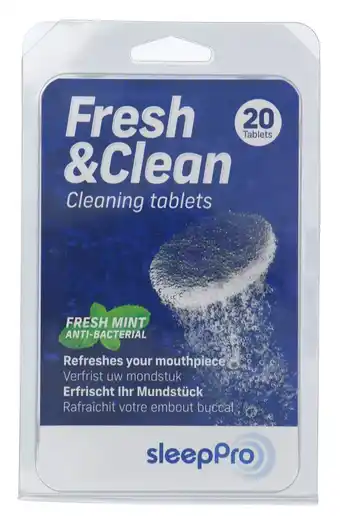 De Online Drogist SleepPro Fresh & Clean Reinigingstabletten Bitjes aanbieding