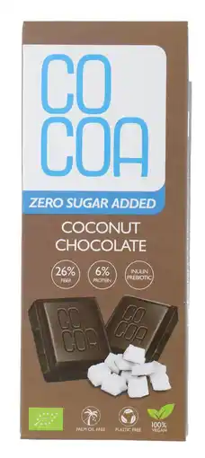 De Online Drogist Cocoa Coconut Chocolate Reep aanbieding