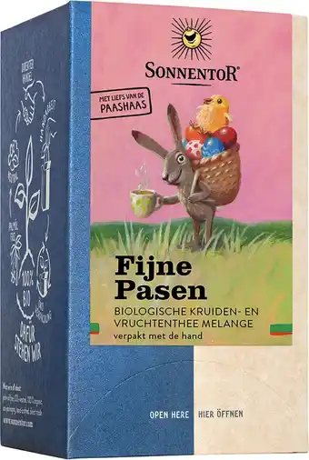 De Online Drogist Sonnentor Thee Fijne Pasen Biologisch aanbieding